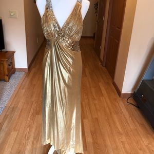 Gold Prom Dress